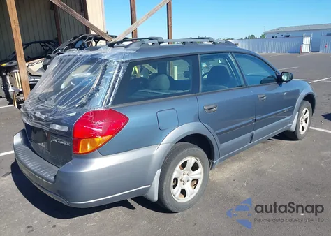 2005 Subaru Outback 2.5I из США, поврежденный, VIN 4S4BP61C957386735